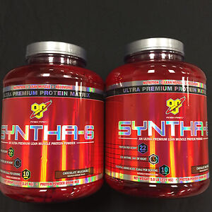 BSN SYNTHA-6 10LBS (2 X 5LB) JUGS PROTEIN SELECT FLAVORS FREE SHIPPING DISCOUNT 