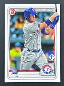 JOSH JUNG 2020 Bowman 1st Edition #BFE-113 Texas Rangers - Picture 1 of 2