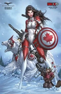Zenescope Van Helsing Vs The Werewolf #2 Cover E Jamie Tyndall Fan Expo Exclusiv - Picture 1 of 1