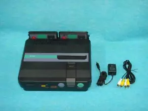 SHARP Twin Famicom Console System AN-505BK Black Belt Replaced Maintained - Picture 1 of 1