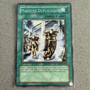Tarjeta rara definitiva Yugioh Machine Duplication RDS-EN041 LP - Imagen 1 de 6