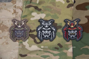 Milspec Monkey MSM - NUEVO Parche Moral Cabeza de Samurai PVC - ¡Ver Colores Abajo! - Imagen 1 de 9