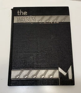 Vtg Yearbook Year Book Moline High School Illinois 1933 - Picture 1 of 12