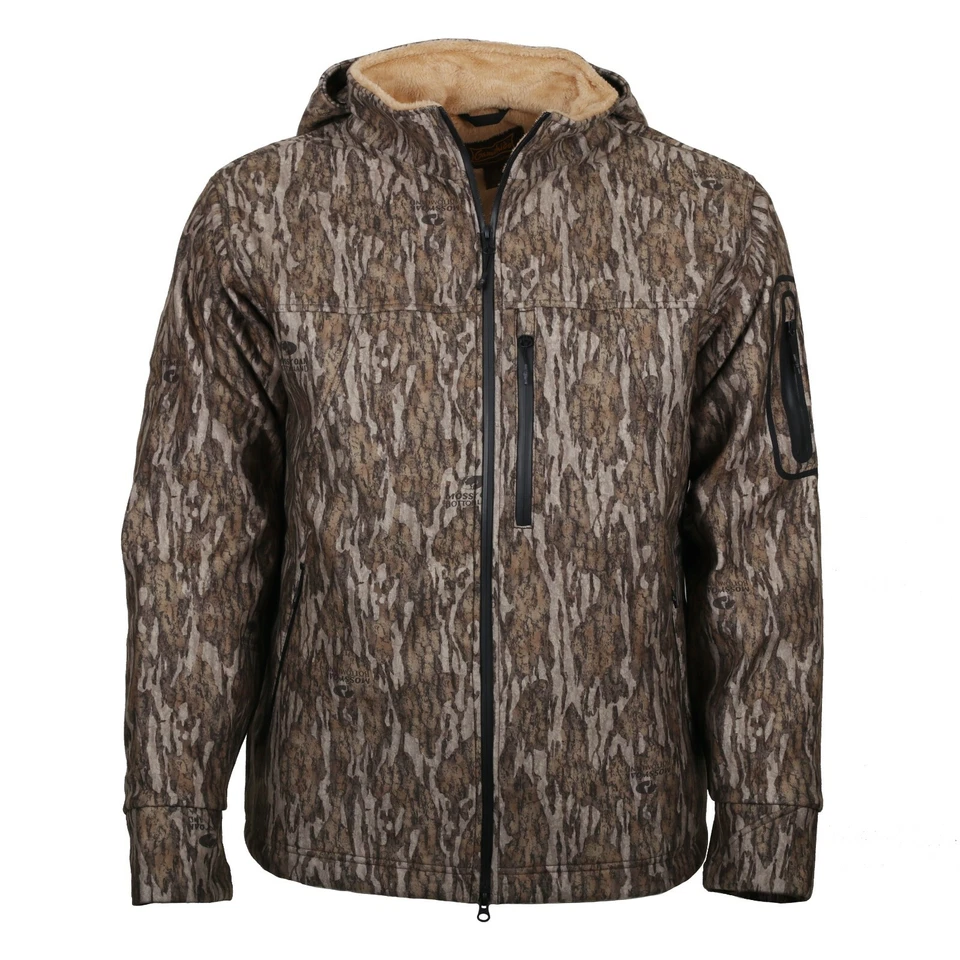 Gamehide Men's Velour Fleece Lined Camo Whitetail Deer Hunting Jacket - Image 1 of 1