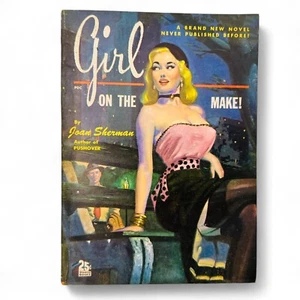 Girl on the Make - PDC Vintage Taschenbuch - Joan Sherman - 25 ¢ Viertelbuch - Bild 1 von 4