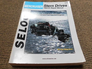 1964-1991 Mercury Mercruiser Seloc Manual 3200 Stern Drives Type1 MR Alpha Bravo - Picture 1 of 2