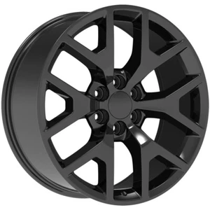 20x9 +27 Performance Replicas PR169 6x5.5 Gloss Black Wheels (Set of 4) - Picture 1 of 3