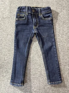 Osh Kosh B'gosh Skinny Blue Jeans 2T/2A Toddler Denim Adjustable Waist - Picture 1 of 13