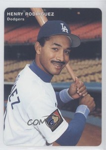 1994 Mother's Cookies Los Angeles Dodgers Stadium Giveaway Henry Rodriguez #8