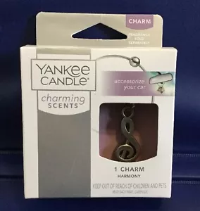 Yankee Candle Charming Scents Charm Harmony Music Note Band Car Decor NIB #DA* - Picture 1 of 3