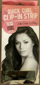 Crown & Glory Clip-N-Strip- Clip in wavy 20" Hair piece in dark brown 140g - Picture 1 of 4