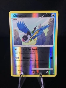 Chatot 95/147 -[NM]- Reverse Holo - Platinum Supreme Victors Pokemon TCG - Picture 1 of 10
