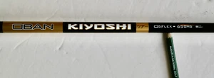 Oban Kiyoshi Black O5 Flex X Stiff 65 Gramm Schaft 36 3/8 Zoll .355 Spitze - Bild 1 von 5