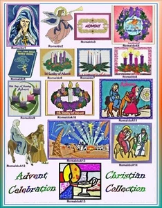 Christian Advent Special Collection -Top Notch designs - will post a CD to you. - Picture 1 of 12