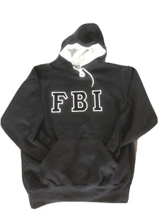 M Schwarz FBI Hoody Made inUS Capital D.C. Hoodie I ❤️ DC School Activity Embedded - Bild 1 von 3