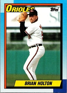 1990 Topps - #179 Brian Holton - Picture 1 of 2