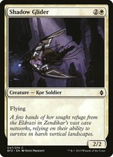 FOIL Shadow Glider | MtG Magic Battle for Zendikar | English | Near Mint