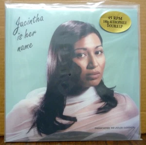 Jacintha - Jacintha Is Her Name 180-gram Vinyl 2-LP 45 RPM Numbered MINT-! - Foto 1 di 5