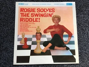 ROSEMARY CLOONEY - ROSIE SOLVES THE SWINGIN’ RIDDLE 1961 STEREO RCA SF 5100 EX+ - Picture 1 of 5