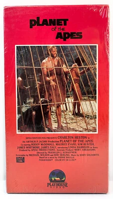 Planet of the Apes - (VHS) RARE Original – NEW & SEALED w/ WATERMARK (1968/1985) - Image 1 of 4