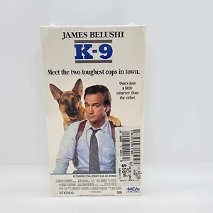 VHS Sealed K-9 James Belushi MCA Home Video Watermark Universal 1989 Movie - Picture 1 of 24