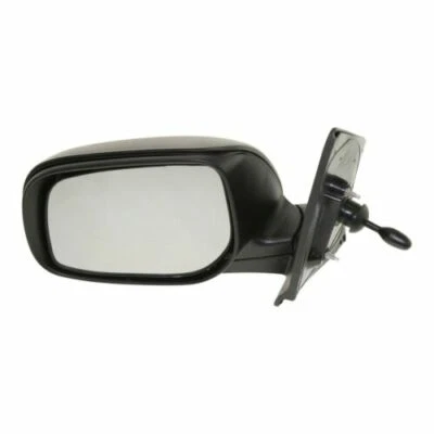 LH Left Drive side Mirror Manual Remote Smooth fits 2007 2012 Toyota Yaris_Sedan - Image 1 of 2