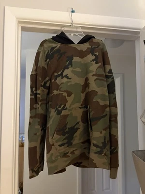 Pacsun Size large Hoodie Camo With Black Hood - Image 1 of 4
