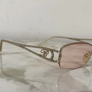 Vintage Blumarine pink lenses rhinestones sunglasses - Imagen 1 de 13