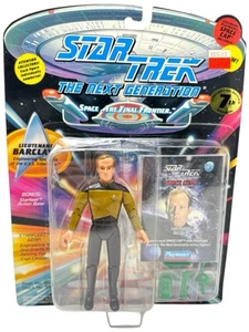 STAR TREK Lieutenant Barclay mit Cap 1994 Playmates Figur - INKgrafiX Toys A - Picture 1 of 5