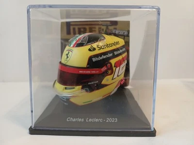 C12 1/5 Helmet Helm Casco  Ferrari Leclerc 2023 Centauria Spark No Looksmart  - Immagine 1 di 4
