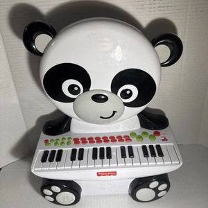 Fisher-Price Music Keyboard Panda Piano Toy Teaches Music & Sound - Picture 1 of 4