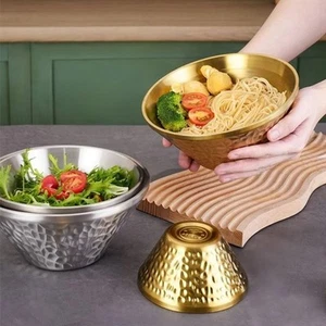 Double Layer Salad Mixing Bowl Korean Style Ice Shaved Bowl Rice - Picture 1 of 14