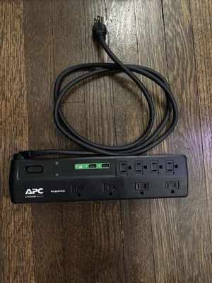 APC SurgeArrest P8U2 (8 x Outlets, 2 x USB) Surge Protector - Image 1 of 3