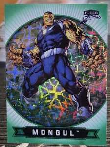 Superman Brilliants #76 Mongul Green Kryptonite Parallel  /499 2025 Fleer - Picture 1 of 2