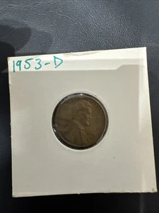 1953-D Wheat Penny AU To MS DDO Date, Mint Mark, And Lettering- See All Photos - Picture 1 of 14