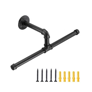 Metal Garment Shelf Wall Installation Without Tool Needed - Picture 1 of 8