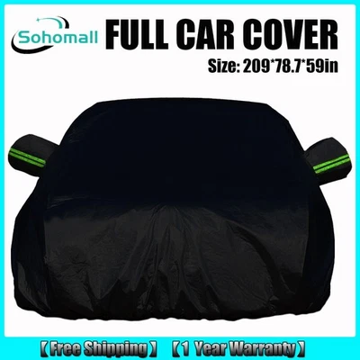 For Audi A6 S6 A7 S7 RS7 A8 S8 Car Cover Outdoor Sun Dust All Weather Protection - Image 1 of 4