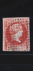 1861 - España - Filipinas - Isabel II - Edifil 9 - usado - Picture 1 of 2