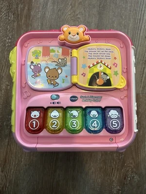 VTech  Musical / Lights/ Sound Sort and Discover Activity Cube "No Blocks" Works - Image 1 of 4