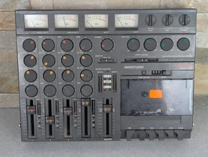 Tascam Porta One MiniStudio 4 Track Cassette Recorder FOR PARTS OR REPAIR - Picture 1 of 8