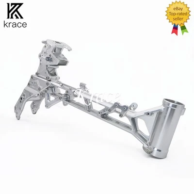 Para Honda Grom MSX125 2020-2025 CNC Marco Soporte Montaje Cuerpo Aluminio Plata Foto 1 de 4