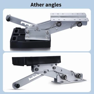 Soporte de motor fueraborda de aluminio montaje barco motores auxiliares trabajo pesado 20 HP < - Imagen 1 de 10