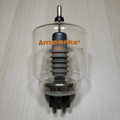 Tubo Amperex 5868/TB4/1250, triodo amplificador, NO FUNCIONA / SOLO PANTALLA - RETRO Foto 1 de 4