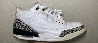 Talla 13 - Air Jordan 3 Retro Blanco Cemento Foto 1 de 4