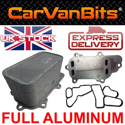 PARA CHRYSLER 300 3.0 2011-2014 ENFRIADOR DE ACEITE DE MOTOR RADIADOR CON JUNTAS Foto 1 de 4