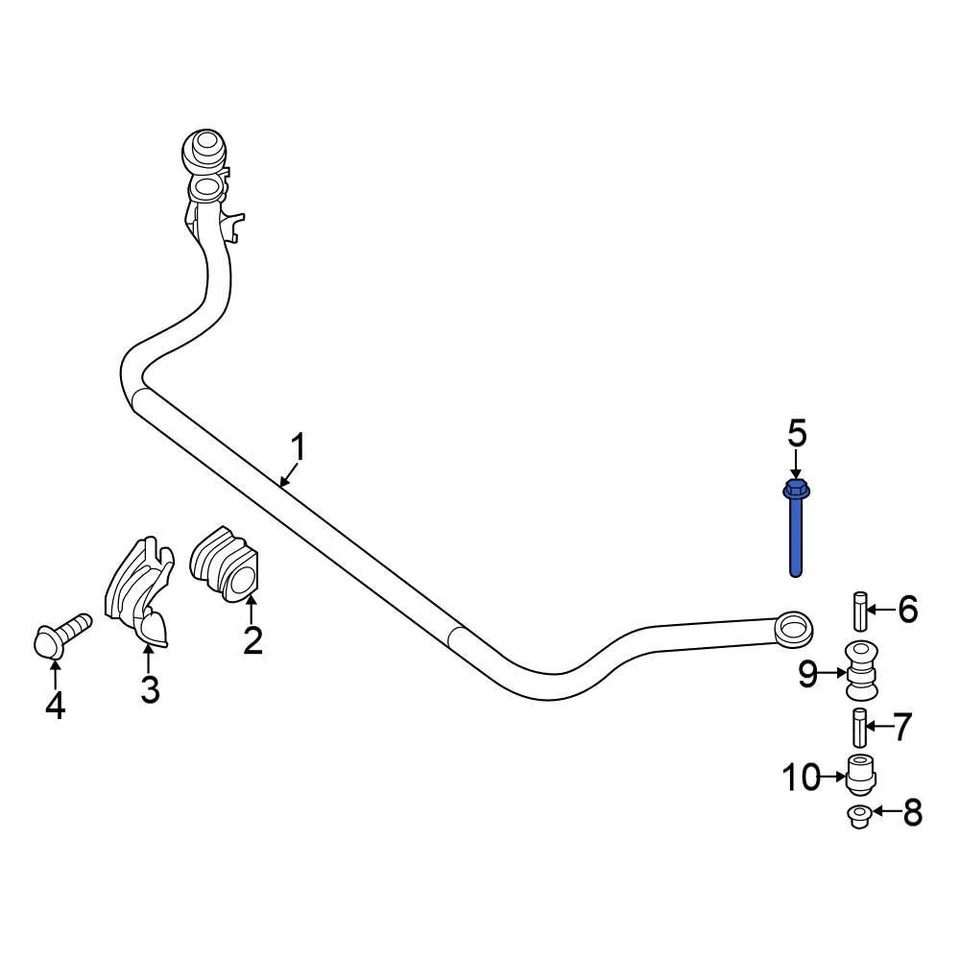 For Nissan NV1500 12-21 Nissan 546181PA0A Front Suspension Stabilizer Bar Link Foto 1 de 1