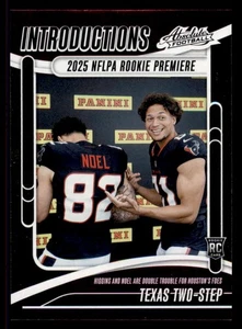2025 Panini Introduzione Assoluta #I-JNL Texas Due Passi Houston Texans RC - Foto 1 di 2