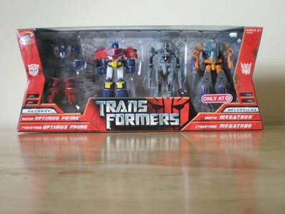 Transformers Movie Legends OPTIMUS PRIME & MEGATRON - Target Exc. - 2006 - Nuevo en caja Foto 1 de 4