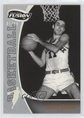 2009 Press Pass Fusion Onyx /99 Jerry Lucas #27 HOF - Image 1 of 2