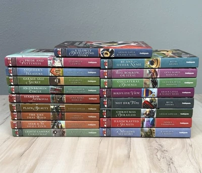 Lot 18 Mysteries of Lancaster County Guideposts Hardcover Books Christian Amish - Image 1 of 4